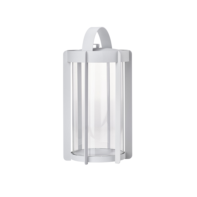 Lantern 35cm Soft Grey - Firefly Lantern 35cm Soft Grey - Firefly