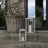 Lantern 35cm Soft Grey - Firefly