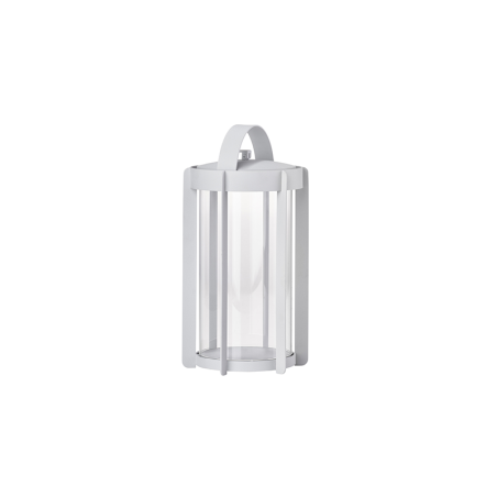 Lantern 25cm Soft Grey - Firefly