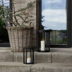 Linterna 25cm Negro - Firefly
