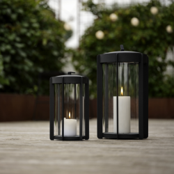 Linterna 25cm Negro - Firefly