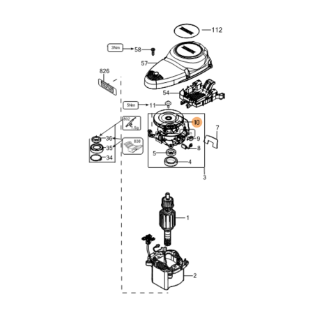 SUBC.DE VENTILADOR