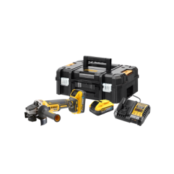 Amoladora Angular sin Escobillas XR 18V ​​125mm POWERSTACK Li-Ion 5Ah DEWALT