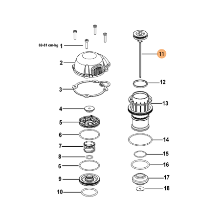 PISTON/DRIVER ASSY
