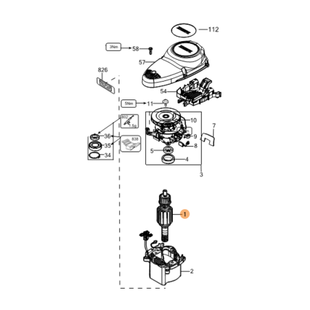 ARMATURE 230V