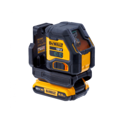 Nível Laser Autonivelante Verde com 2 Linhas em Cruz XR 18V com Bateria 18V Li-Ion 2Ah DEWALT