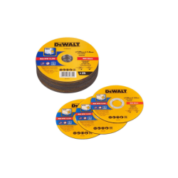 Paquete 25 Discos de Corte de Acero Inoxidable Ø125x1mm DEWALT