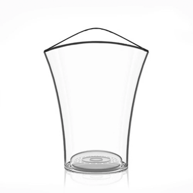 Frapé Redondo com Base LED Transparente - Vela Frapé Redondo com Base LED Transparente - Vela