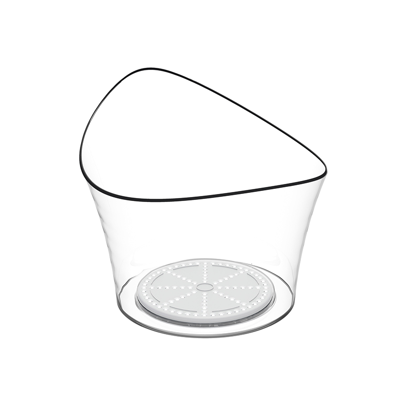 Frapé com Base LED Transparente Redondo - Vela