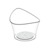 Frapé com Base LED Transparente Redondo - Vela
