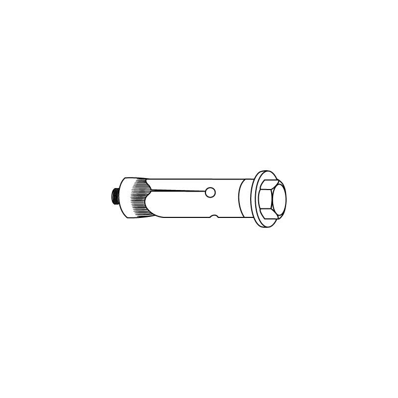Bucha Redchap com Parafuso LV041 M12X110-16 AG 6.8 Zincado Branco CHEMITOOL FASTENERS Bucha Redchap com Parafuso LV041 M12X110-16 AG 6.8 Zincado Branco CHEMITOOL FASTENERS