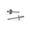 Remache Ancho de Cabeza de Flor de Aluminio/Acero 4,8x24mm BRALO
