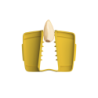 Box Grater with Precision Food-Grip Yellow - Multi-Grip