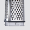 Box Grater with Precision Food-Grip Yellow - Multi-Grip