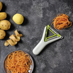 2-in-1 Peeler Stone and Green - Switch