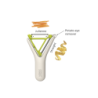 2-in-1 Peeler Stone and Green - Switch