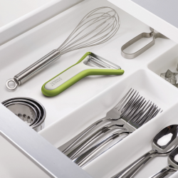 Peel Set of 2 Peelers Stone and Green - Nest