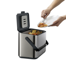 Recipiente para Resíduos Alimentares Cinza 4L - Collect