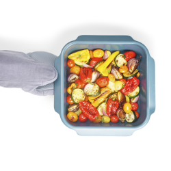 Medium Roasting Tray Blue - Nest Oven