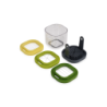 3-piece Multicolour Food Preparation Set - Multi-Prep Mini