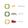 3-piece Multicolour Food Preparation Set - Multi-Prep Mini
