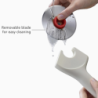Easy-Clean Pizza Cutter Stone and Red - Ringo