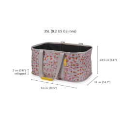 Cesta de Ropa Colapsable 35L Peach Blossom - Hold-All