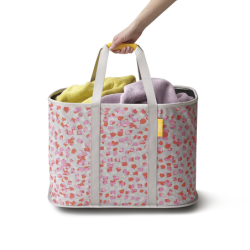Cesto para Roupa Colapsável 55L Peach Blossom - Hold-All Max