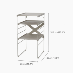 Adjustable Shoe Rack Individual - Level