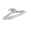 Set of 5 Anti-Tangle Clothes Hangers Ecru - Orderly