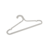 Set of 5 Anti-Tangle Clothes Hangers Ecru - Orderly