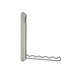 Retractable Hanging Rail Ecru - Orderly