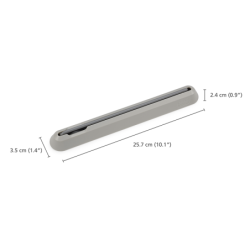 Retractable Hanging Rail Ecru - Orderly