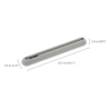 Retractable Hanging Rail Ecru - Orderly