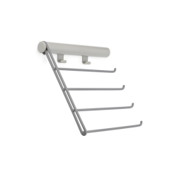 Belt, Tie & Scarf Hanging Rail Ecru - Orderly
