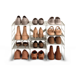Adjustable Shoe Rack Triple - Level Plus
