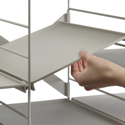 Adjustable Shoe Rack Triple - Level Plus