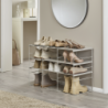 Adjustable Shoe Rack Triple - Level Plus