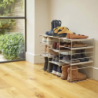 Adjustable Shoe Rack Triple - Level Plus