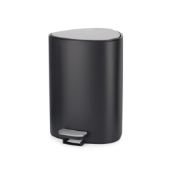 Balde do Lixo com Pedal 5L Preto Mate - Easystore