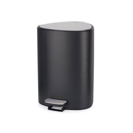 Balde do Lixo com Pedal 5L Preto Mate - Easystore