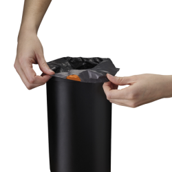 Balde do Lixo com Pedal 5L Preto Mate - Easystore