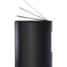 Balde do Lixo com Pedal 5L Preto Mate - Easystore