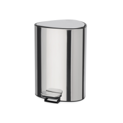 Balde do Lixo com Pedal 5L Inox - Easystore Luxe
