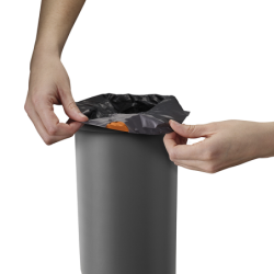 Balde do Lixo com Pedal 5L Inox - Easystore Luxe