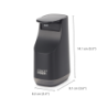 Compact Soap Pump Black - Slim