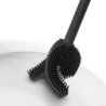 Escobilla para Inodoro Negro Mate - Flex 360