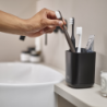 Small Toothbrush Caddy Matt Black - Easystore