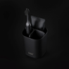 Small Toothbrush Caddy Matt Black - Easystore