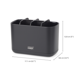 Large Toothbrush Caddy Black - Easystore